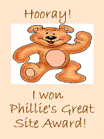 Phillie's Great Site Award